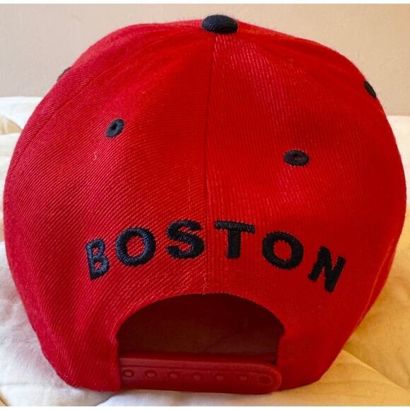 Bay State Apparel Vintage Adjustable BOSTON Baseball Hat Snapback - Picture 3 of 4